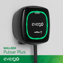 Cargador de pared para vehículos eléctricos 9.6 KW Tipo 1 J1772 americano 208V/240V 40 Amp. Nivel 2 Wallbox