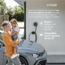 Cargador de pared para vehículos eléctricos 9.6 KW Tipo 1 J1772 americano 208V/240V 40 Amp. Nivel 2 Wallbox
