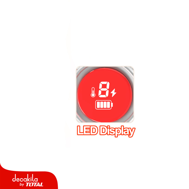 Batidora De Mano Inalámbrica Roja 125W. 16V. 7 Velocidades. Batería Y Cargador Por Separado.