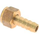 Adaptador hembra de giro 1/4" x 1/4" de latón para manguera