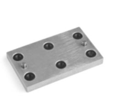 Plantilla Metalica para Perforaciones de Bisagra SobrePoner. Sistema Plegable Europa