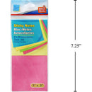 Notas autoadhesivas de 50 hojas, paquete de 2 75x75 mm, color neón, pbh post it