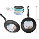 Luciano 10.5 "Sarten Antiadherente Alum. Para freir  (1pza) (Viene en colores variados al azar)