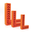 Escuadra Angulo recto 90 grados de 100mm, plástico para ebanista.