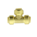 Conectores T a presión para tuberías. Conexiones PEX y Push-On.