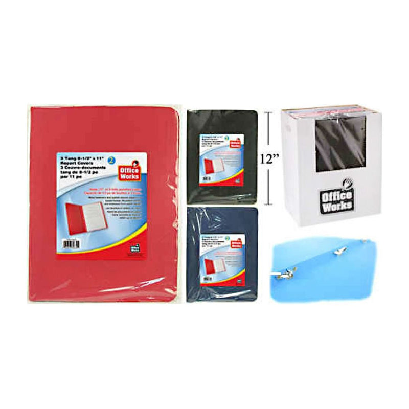 Carpeta 3 agujas ajustables Portainformes(2pzas) Tamaño Carta (Viene en colores variados al azar)