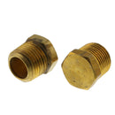 Tapas hexagonales de bronce latón para tuberías