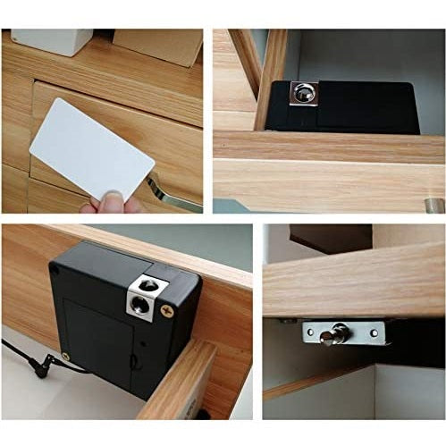 Cerradura electrónica invisible para gabinetes.