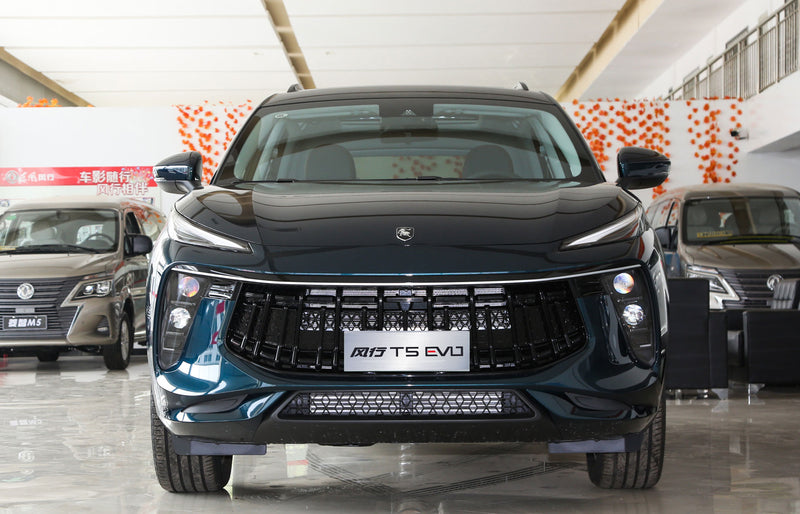 SUV T5 EVO Dongfeng Forthing Gasolina Version Exclusive 8 airbags Color Cyan / Interior Negro