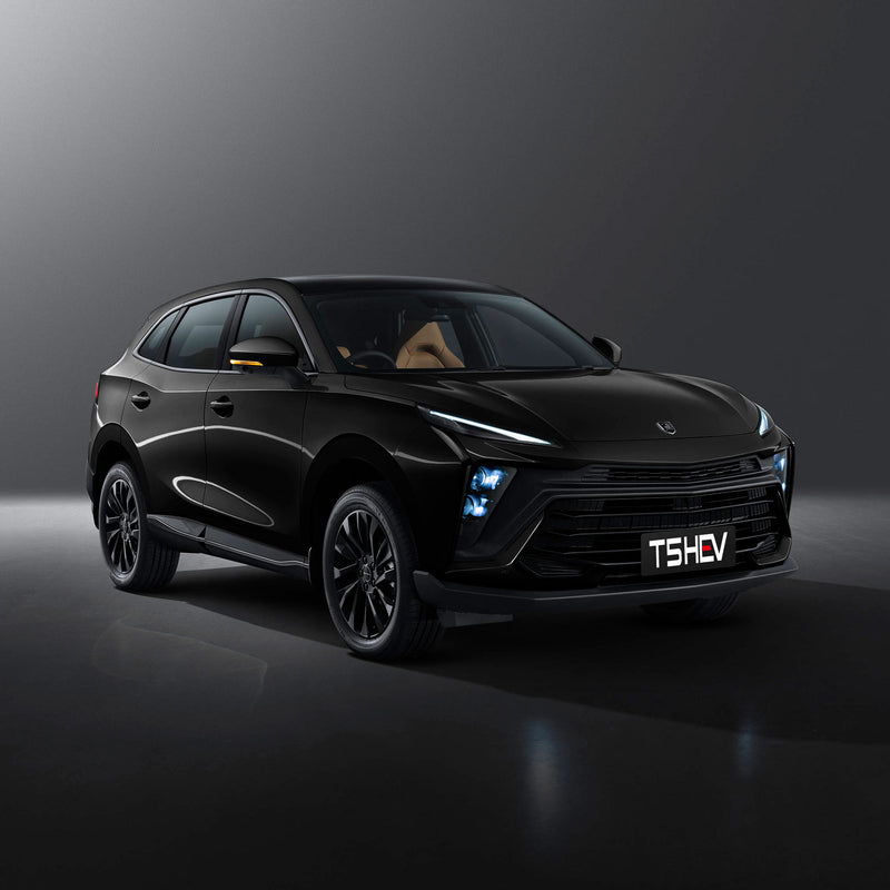 Carro Hibrido Strong T5 HEV 349 Volt Gasolina Vers. Exclusive 8 airbags Color Negro/Inter Negro