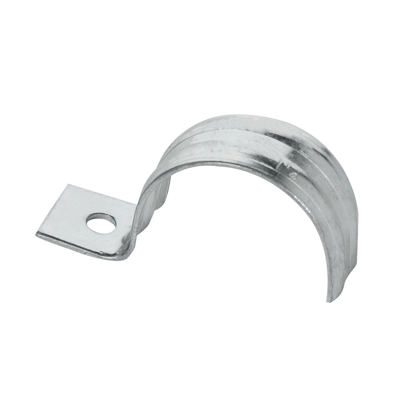 (Paq.10 pzas) Abrazadera grapas para tubo tipo uña 3/4" Surtek 10 pzas paq.