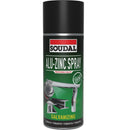 Protector de aluminio y zinc con efecto galvanizado brillante 400 ml. Soudal
