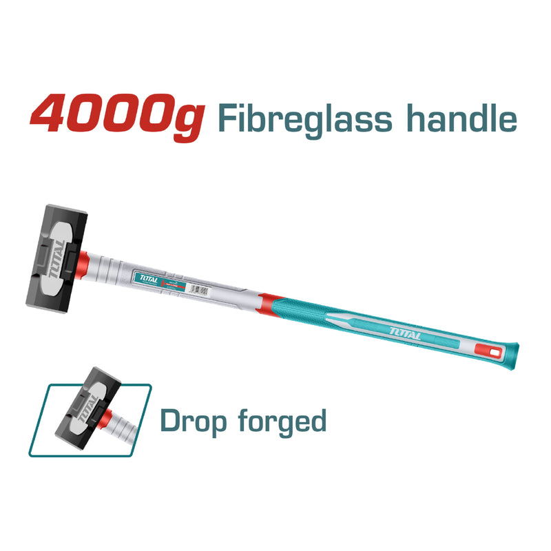 Mazo demoledor Forjado 4Kg. Tratamiento térmico. Acero al carbono