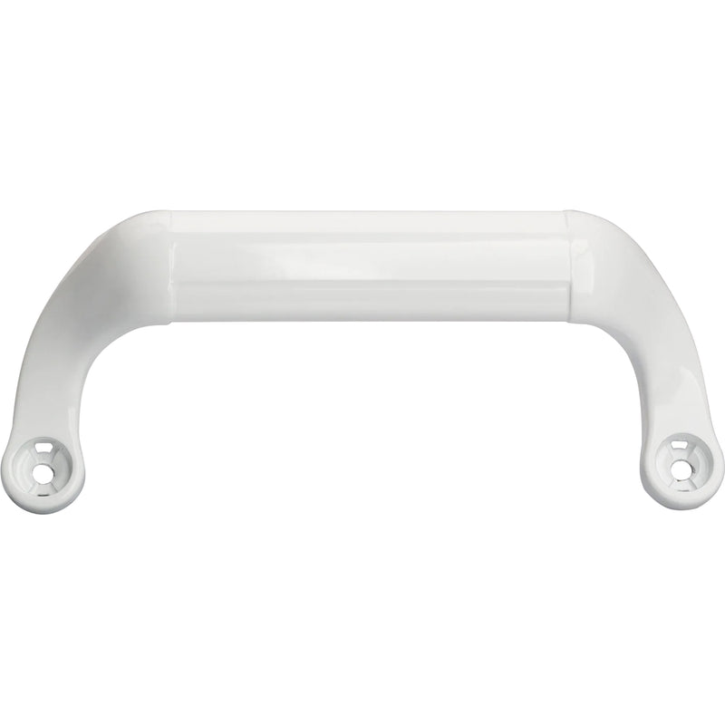 Tirador en forma de C con Tornillo Oculto para Aluminio. Color Blanco