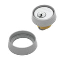 Anillo antirobo para cilindro Mortise 1-5/32_ Silver SE VENDE POR UNIDAD