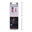 iFocus, 1M Cable de carga y sincronizacion, Rose Gold, caja de pvc + bandeja
