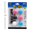 Pompones magnéticos de 6 piezas, para taquilla