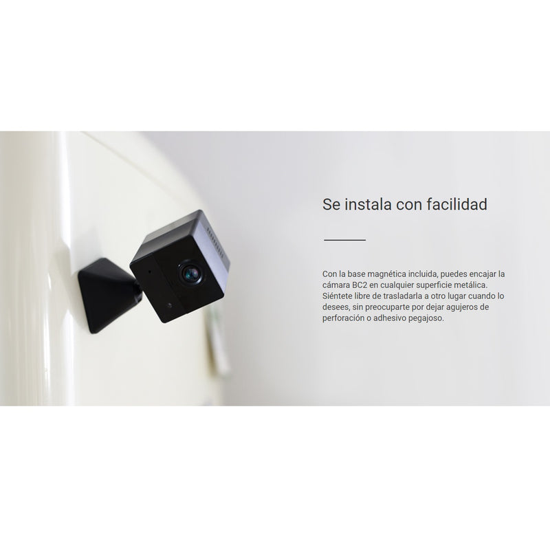 Cámara de seguridad inteligente Wi-Fi para interiores, con batería recargable incluida. EZVIZ