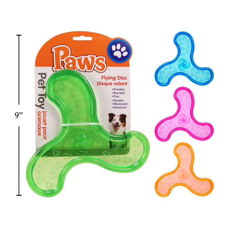 Juguetes para mascotas con disco volador  freesbe 128g (1pza) (Viene en colores variados al azar)