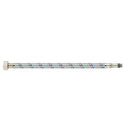 Tubo de abasto para grifo hembra 1/2" X M10 X 24" flexible acero inoxidable, NESSATI.