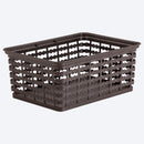 Canasta multiusos deco, 4l, color wengué
