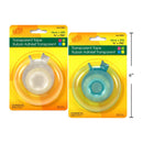 Dispensador de cinta adhesiva Desk Tech Donut, 18 mm x 20 m (1pza colores variados al azar)