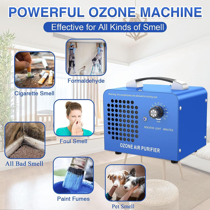 Generador de ozono de 10,000 mg/h Cameco con control remoto.