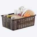 Canasta multiusos deco, 9l, color wengué
