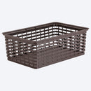 Canasta multiusos deco, 9l, color wengué