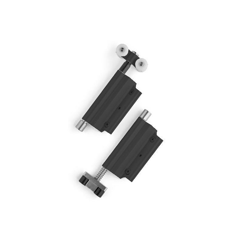 Juego de Rueda Superior / Guia Inferior Montaje Final Hoja. Plegable Europa. Color Negro