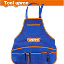 Delantal con bolsillos para herramientas 52x55cm. Carga máxima: 3Kg. Con múltiples bolsillos.