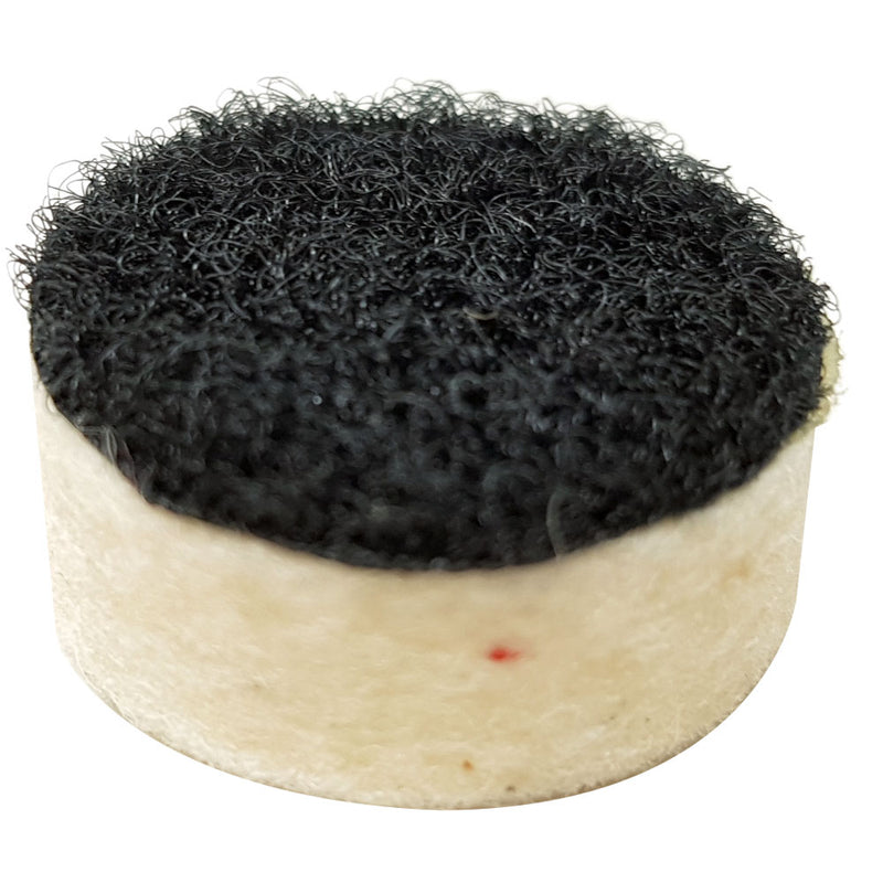 Pad de pulir de felpa blanco 1” Consumible Carbone Scracht PRO® YA/K2-2