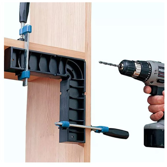 Escuadra tipo L ABS, 90 grados ángulo recto, 2 Pcs