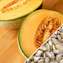 Semillas de melon, Honey Rock (100% Heirloom/No Híbrido/No GMO). 10 semillas aproximadamente.