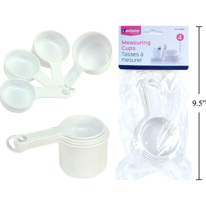 Luciano 4 piezas Taza de medir cucharas de medida