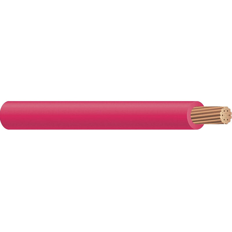 Cable Electrico 12 AWG. Color Rojo.  Se vende Metro.