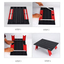 Mesa plegable chica portátil para acampar