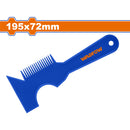 Limpiador de Brochas y Rodillos tipo Peine 195x72mm. Ideal para eliminar exceso de pintura.