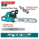 Motosierra 46 cc 1.8 kw. 3100 (+/- 300) rpm. de 18".