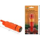 Silbato 5 en 1 de supervivencia  para camping