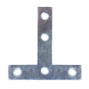 (Par) Placas en T de unión galvanizadas de 3"