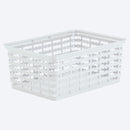 Canasta multiusos deco, 4l, color blanco