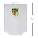 Bandeja de rejilla flexible para escurreplatos platos de 19.5 "x13.5"
