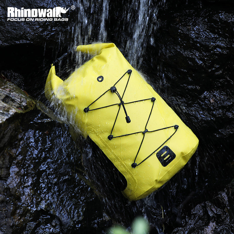 Bolso dry bag 100% impermeable 25L Gris Rhinowalk