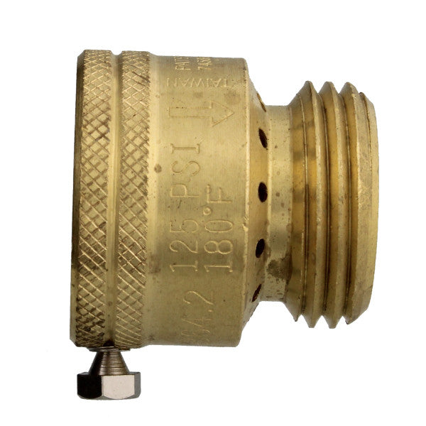 Valvula check (anti retorno) 3/4" para mangueras