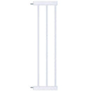 Extensión para puerta de seguridad L374 para bebes y mascotas de 20 cm, color blanco