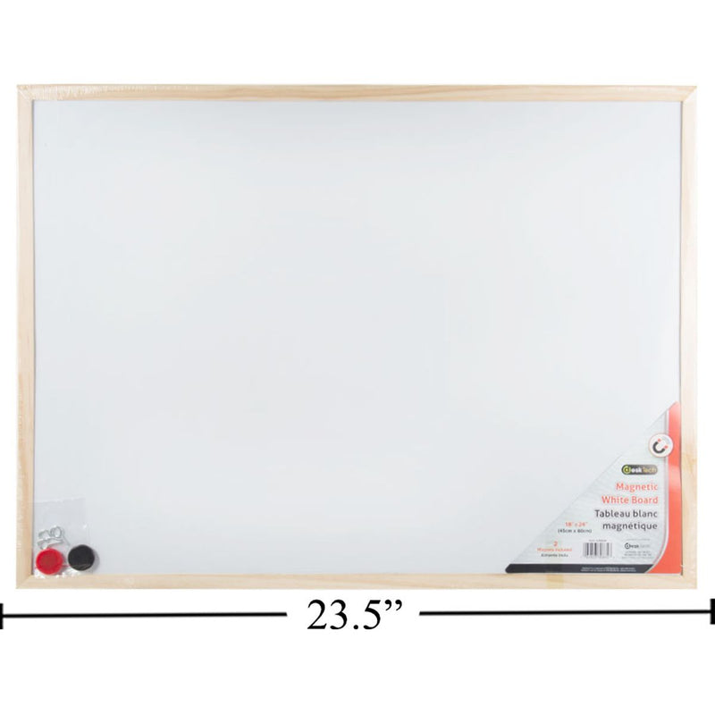 Pizarra Tablero Magnetica blanca 18"x24"