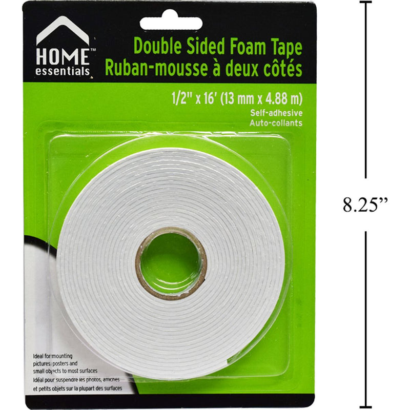 Cinta doble contacto 1/2" x 16' (13mm x 4.88m)