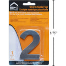 Letrero Señal numérica adhesiva de 3"