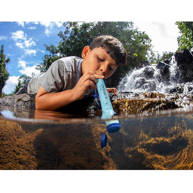 Filtro de Agua personal para senderismo.